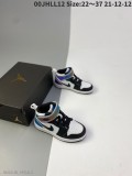 Nike AirJordan1MidAJ1 Jordan generation中產階級經典復古文化休閒運動籃球鞋與兒童運動鞋完全匹配