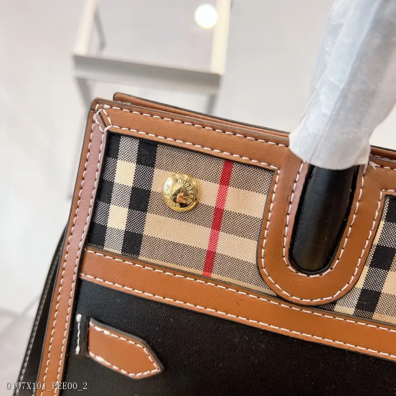 Burberry三釘手提袋單肩手提袋
