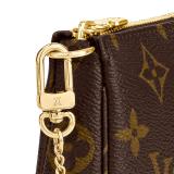 路易威登女式鏈式錢包，單肩錢包LV M58009