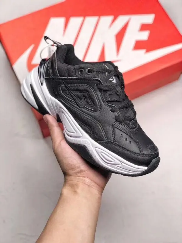 雙層皮革Nike Air M2K Tekno Nike Retro Daddy男女跑步鞋AO3108-001 36-45