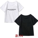 Armani 阿曼尼 童裝 百元T恤 T恤 兒童短袖T恤 T-shirt 韓版潮流 小孩半袖衫 棉T 阿瑪尼上衣 運動短T 中小童短T 男童T恤 寶寶 短袖 女童上衣 兒童棉T