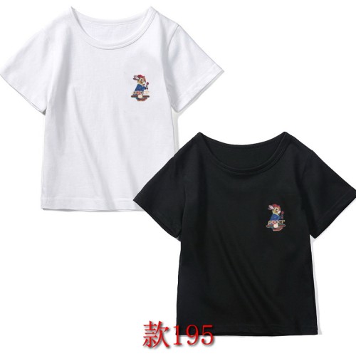 Gucci 古馳 古奇 棉T 百元T恤 T-shirt 基本款 T恤 兒童棉T 女童上衣 寶寶 短袖 小孩半袖衫 男童T恤 上衣 兒童短袖T恤 運動短T 洋氣 百搭 中小童短T