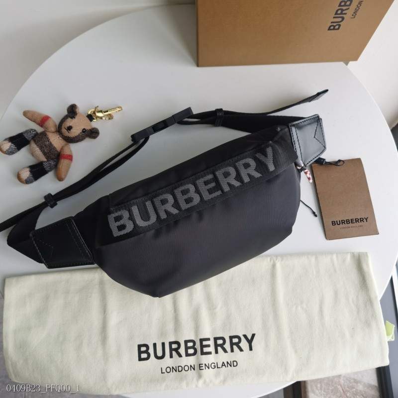 Burberry 巴寶莉 男士 腰包 胸包 斜背包 胸口包 男生包包