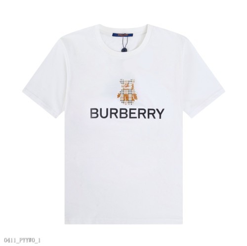 Burberry巴寶莉 22fw春夏最新發泡字母格子小熊短袖 短袖T恤 巴寶莉短T