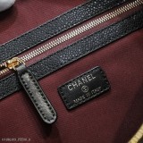 Chanel/香奈兒原版羊皮官網最新牛皮魚子醬菱格手包 手拿包 女士包包 款號：80573