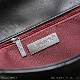 00019_Q109PEB00_黑色小號Chanel最新爆款出貨啦專櫃同步進口牛皮手感非常柔軟上身效