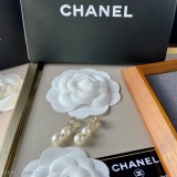 Chanel復古雙珍珠耳環 時尚耳釘 耳釘耳環 香奈兒耳釘 女生耳環