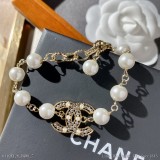 Chanel經典款小香Chanel火爆新款精致珍珠手鏈出貨小香家的