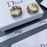 00221_X128PQ00_Dior新品JADIOR復古銅色耳圈經典扣復古款一眼就喜歡的款式絕對不