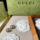 00014_X128PQ00_Gucci雙G古馳耳釘作為品牌的標志性元素運用品牌首字母以別致的方式呈現