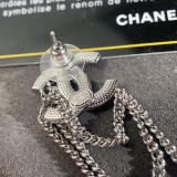 Chanel香奈兒耳釘耳環 小香經典Logo香奈兒耳吊女神必備超級顯瘦耳釘