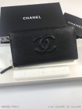 Chanel香奈兒專櫃款魚子醬牛皮錢包裡外全皮專櫃款式做工細節無可挑剔堅持高品質款號50071