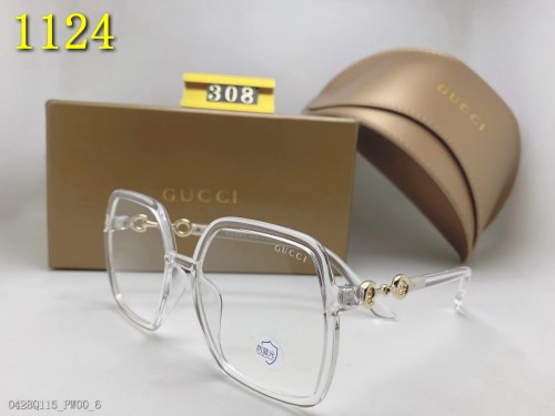 GUcci 古馳眼鏡框 平光眼鏡 太陽眼鏡 眼鏡 太陽鏡 方框眼鏡 遮陽太陽鏡 GUCCI眼鏡 款號308