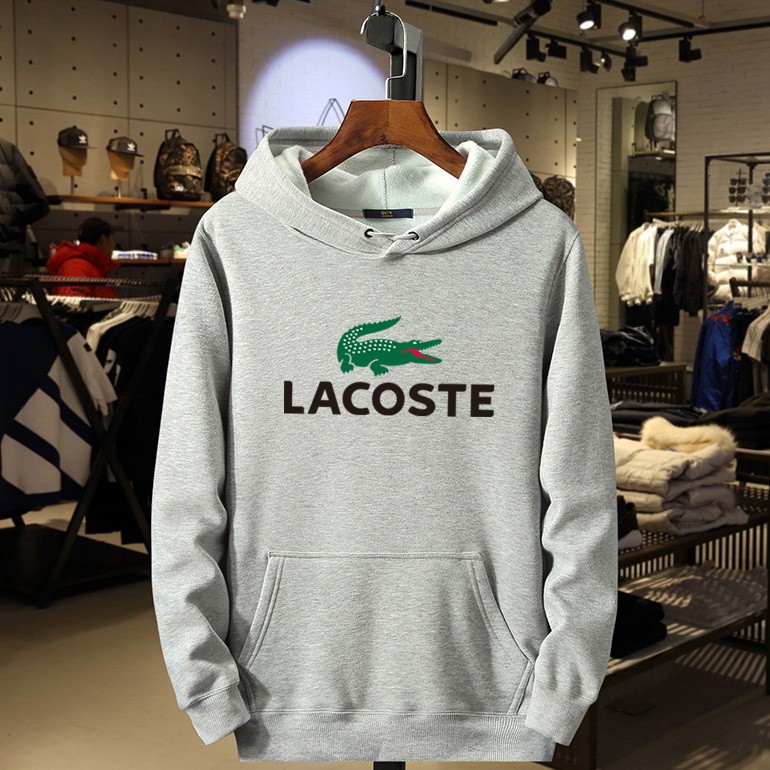 加絨帽T 鱷魚 法國 LACOSTE 鳄鱼 長袖 刷毛外套 長T 帽T 長袖帽T 大學T 運動上衣