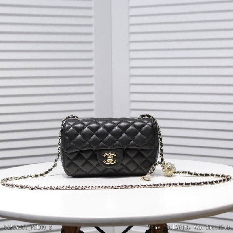 Chanel專櫃最新鑽珠系列cf款真的是跑遍全球都很難買到一包難求實在