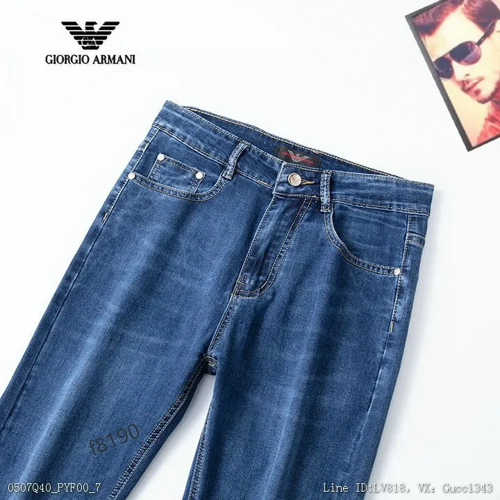 Armani 阿瑪尼 新款牛仔褲28385077