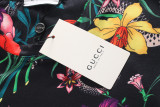 Gucci 古馳滿版花卉logo 男生衣著 短袖 短T 素T 圓領T 短袖T恤 男生短袖T恤 上衣 時尚T恤 男生 衣服