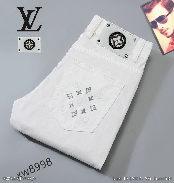 Louis Vuitton 路易威登 LV男士牛仔褲 新款牛仔褲283850724
