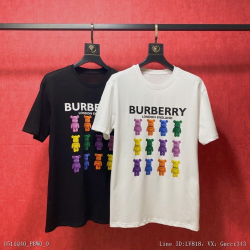 Burberry 巴寶莉 短T 短袖上衣 時尚百搭 短袖T恤 短袖SXXL0428
