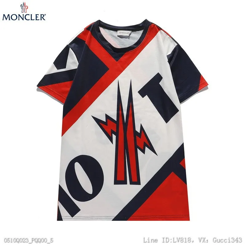 Moncler 蒙口 短T 短袖T恤 時尚百搭上衣 圓領T 男生短袖 上衣 女生短袖 短袖上衣 衣服 情侶裝