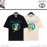 GUCCI 古馳 短袖T恤 短T 時尚百搭上衣 情侶裝 短袖SXL0412