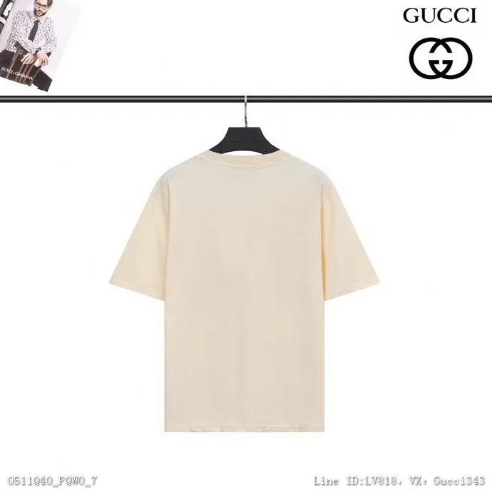 GUCCI 古馳 短袖T恤 短T 時尚百搭上衣 情侶裝 短袖SXL0412