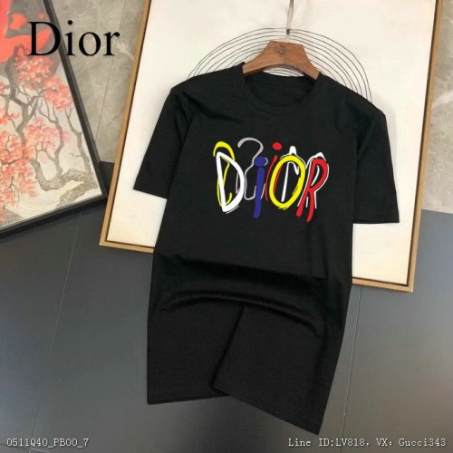 DIOR 迪奧 短袖T恤 時尚百搭上衣 短T 情侶裝 新款短袖M3XL42722