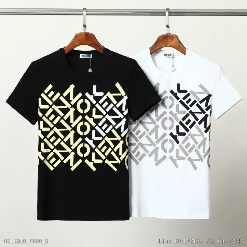 Kenzo 老虎頭 短袖T恤 短T 上衣 情侶裝 新款短袖M3XL0402
