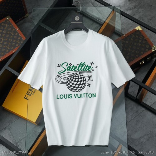 Louis Vuitton 短袖T恤 LV 短T 潮流上衣 情侶裝 新款短袖S2XL42217