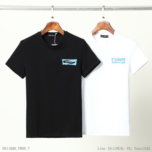 OFF-WHITE 圓領 短袖T恤 短T Off短T 情侶裝 新款短袖M3XL0402