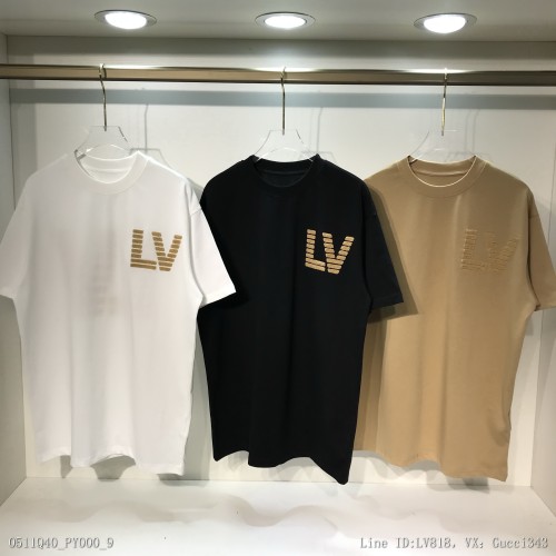 Louis Vuitton 短袖T恤 LV 短T 潮流上衣 情侶裝 短袖SXXL0412