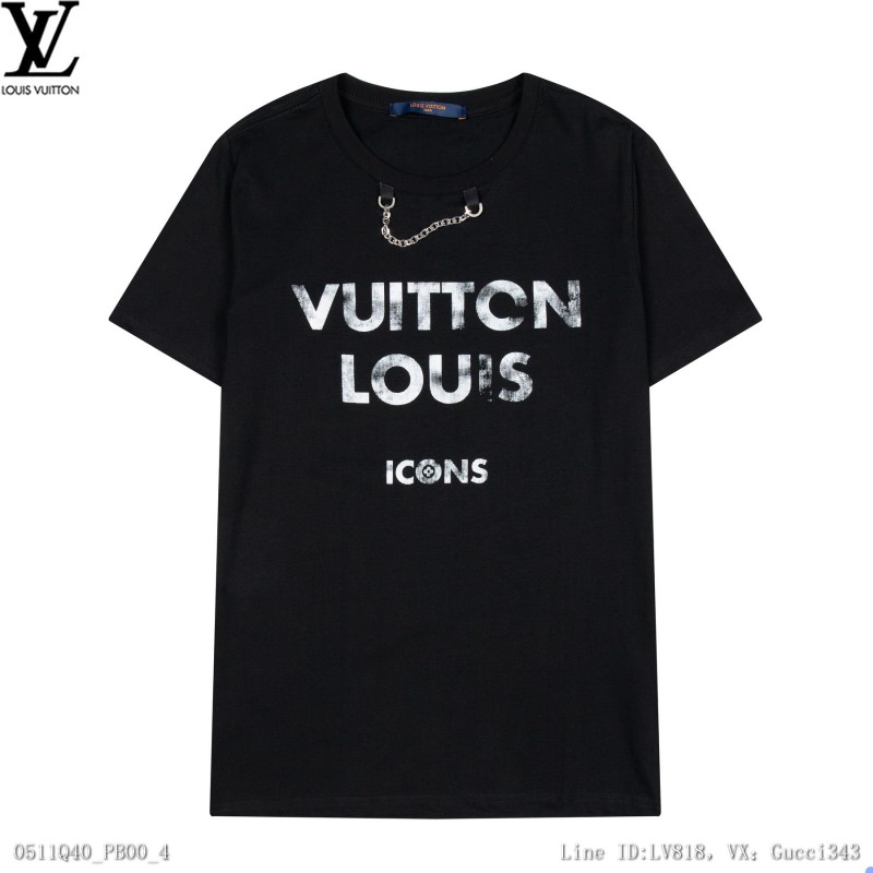 Louis Vuitton 短袖T恤 LV 短T 潮流上衣 情侶裝 短袖MXXXL0408