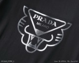 Prada 普拉達 短袖T恤 圓領上衣 普拉達上衣 短T 新款短袖S2XL42210