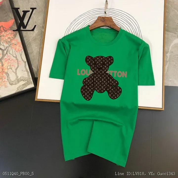 Louis Vuitton 短袖T恤 LV 短T 潮流上衣 情侶裝 新款短袖M3XL42712