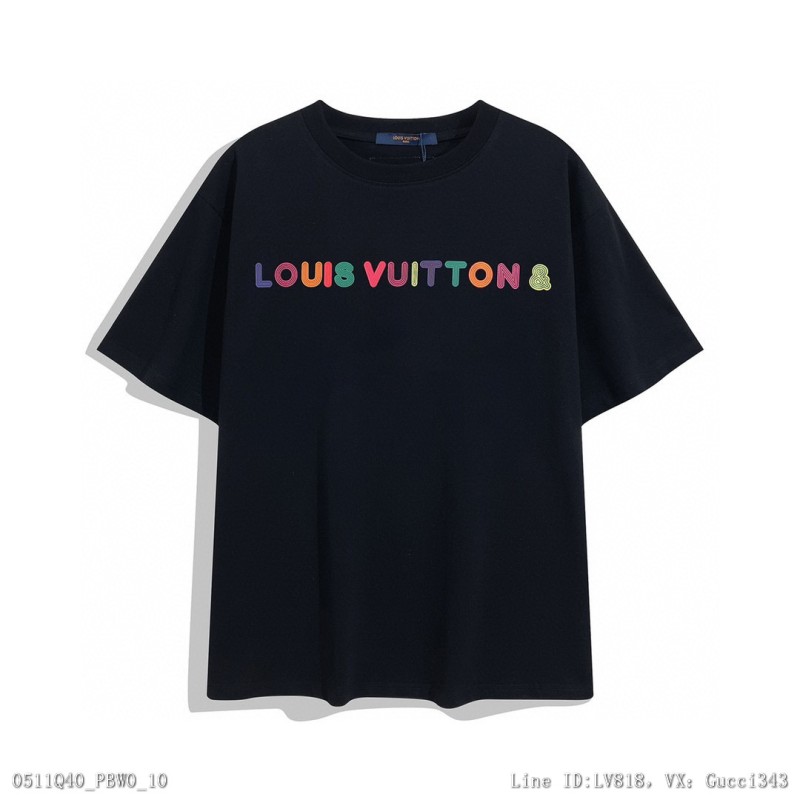 Louis Vuitton 短袖T恤 LV 短T 潮流上衣 情侶裝 短袖SXL0426