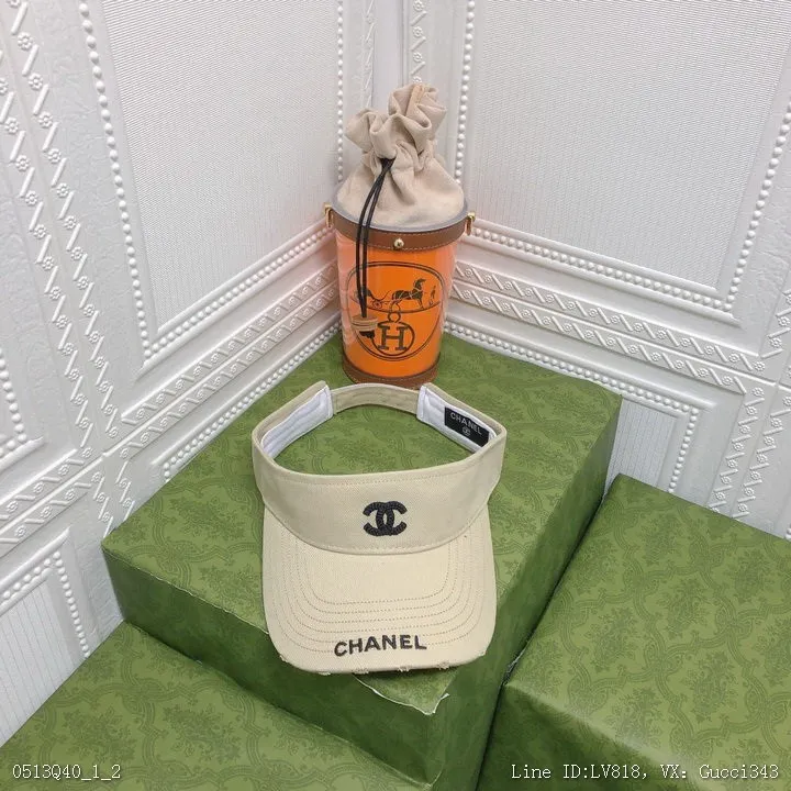 CHANEL 香奈兒 鴨舌帽  漁夫帽 遮陽帽 新款帽子4078