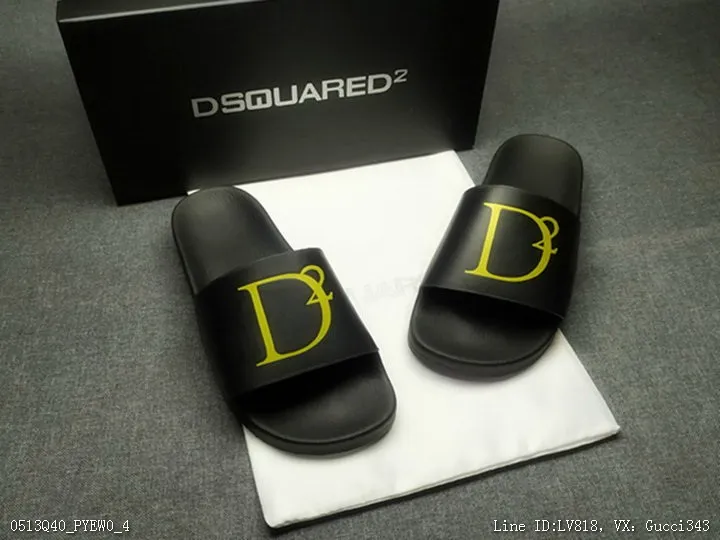 Dsquared2 DSQ新款拖鞋女3542男3846碼416