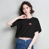 Dickies 迪凱斯 素t 棉t 短袖 短T T恤 上衣 女生短版上衣 露肚臍 短版上衣 衣服 短袖t 恤 運動上衣