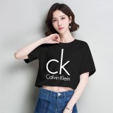 Calvin Klein 凱文克萊 短版上衣 上衣 棉t 素t 運動上衣 女生短版上衣 衣服 露肚臍 短T 短袖 T恤 短袖t 恤