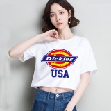 Dickies 迪凱斯 素t 棉t 短袖 短T T恤 上衣 女生短版上衣 露肚臍 短版上衣 衣服 短袖t 恤 運動上衣