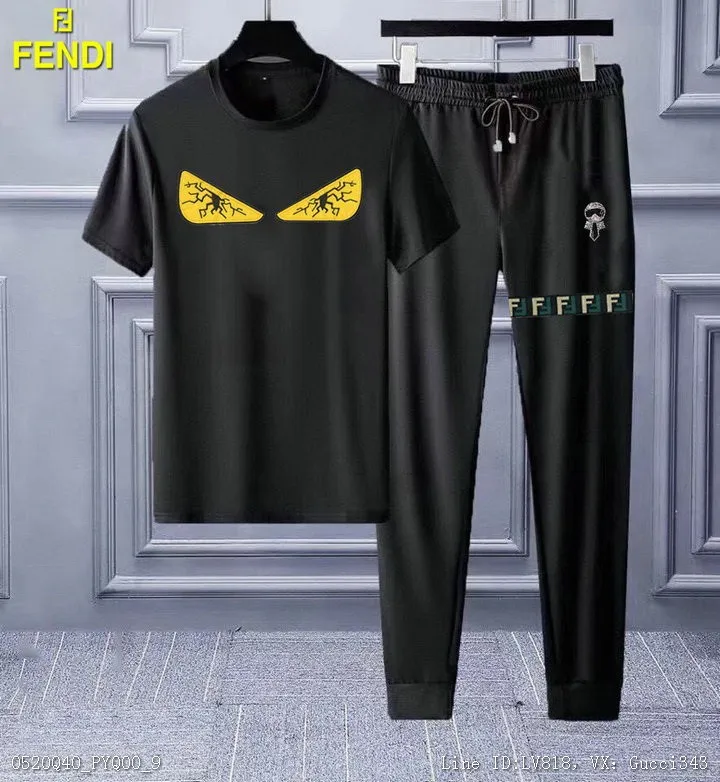Fendi 芬迪 男生衣著 套裝 M3XL新款套裝
