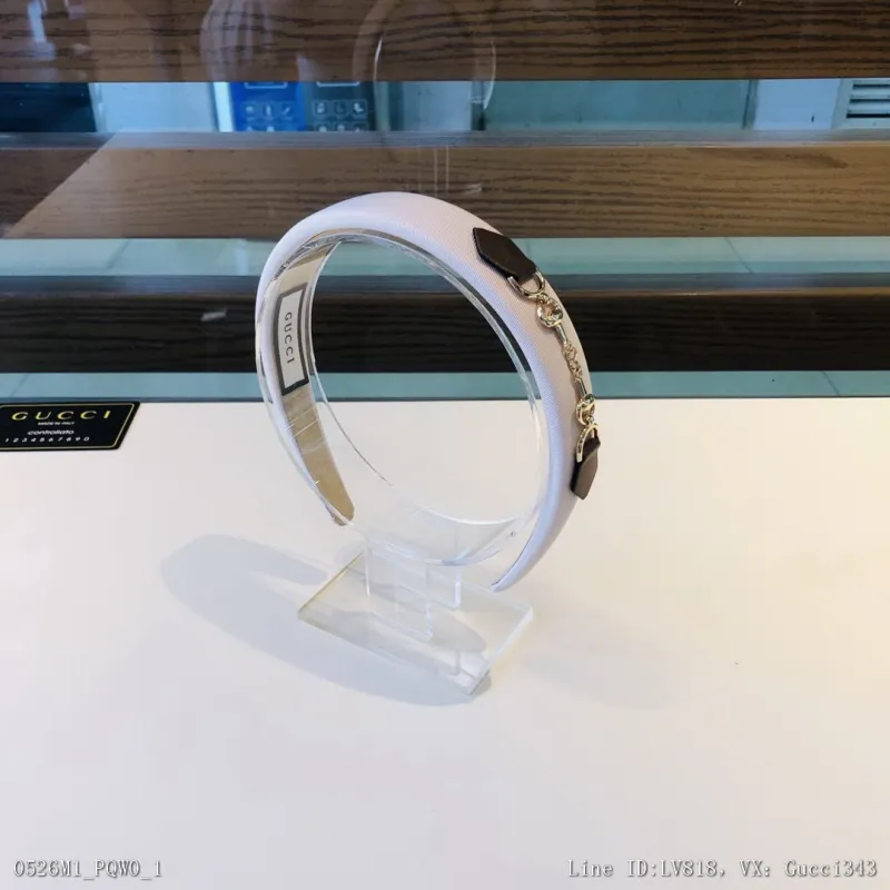 配包裝Gucci古奇經典新款發箍經典字母系列女神必備單品非常百搭時尚