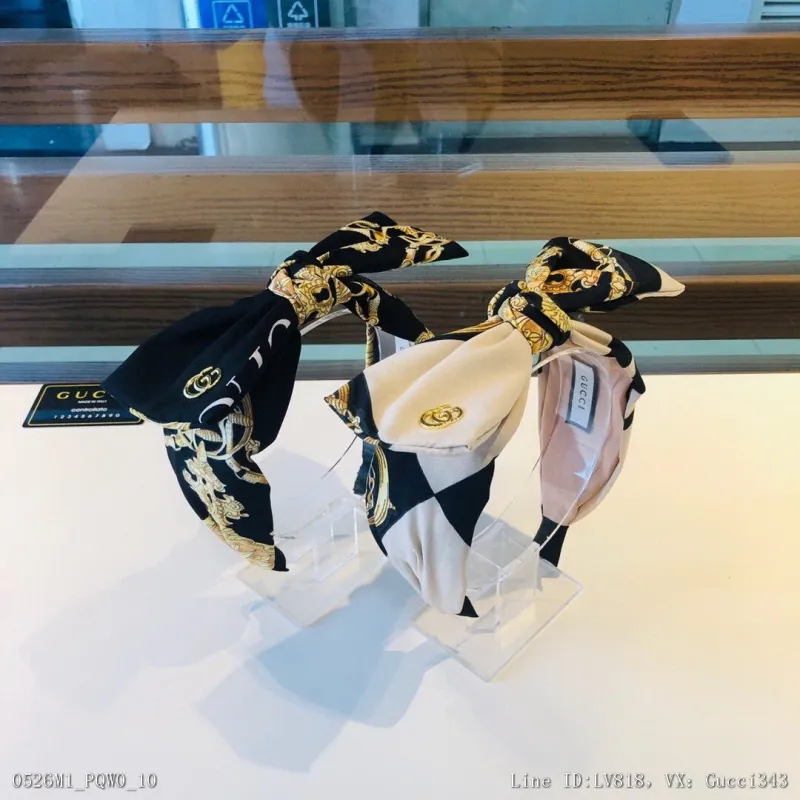 配包裝Gucci古奇經典新款發箍經典字母系列女神必備單品非常百搭時尚