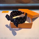 配包裝LV路易威登火爆新款發箍蝴蝶結頭箍專櫃最最新款來襲時尚百搭
