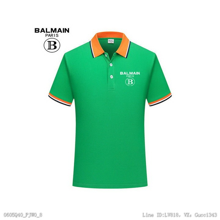 balmain 巴爾曼 短袖Polo衫 新款翻領M3XL