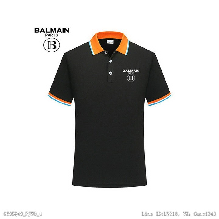 balmain 巴爾曼 短袖Polo衫 新款翻領M3XL