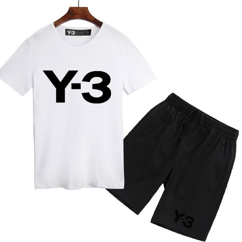 Y-3 y3 山本耀司 跑步套裝 夏季熱銷款 短褲 短袖T恤 短T+短褲 套裝 五分褲 短袖套裝 男生套裝 上衣