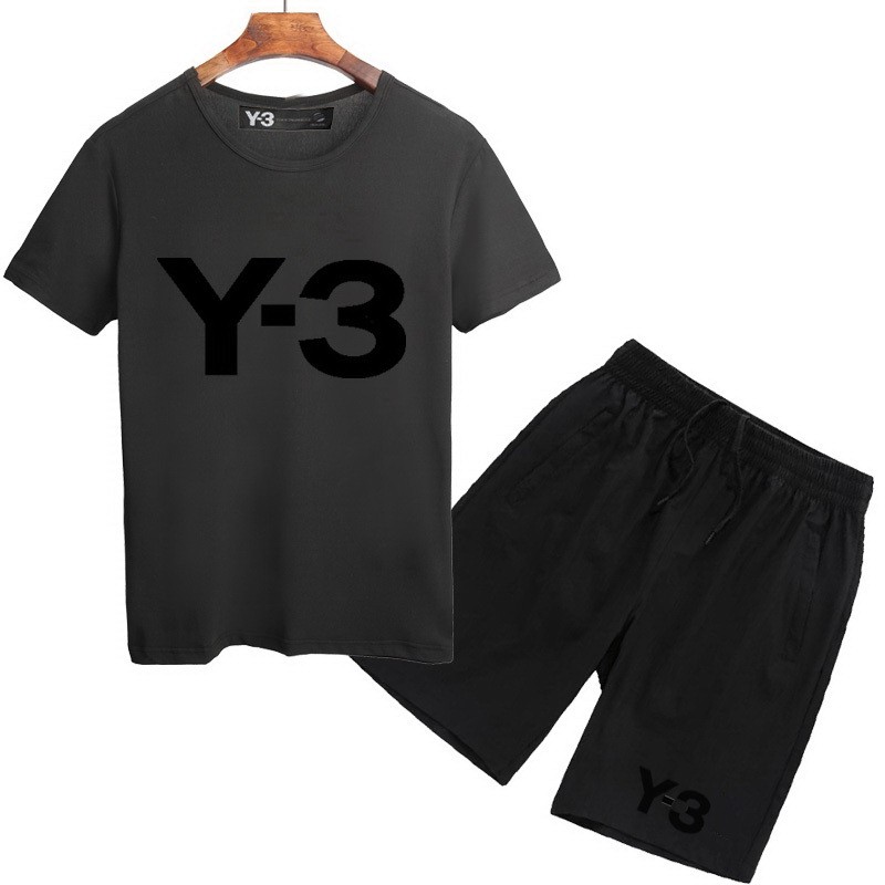 Y-3 y3 山本耀司 跑步套裝 夏季熱銷款 短褲 短袖T恤 短T+短褲 套裝 五分褲 短袖套裝 男生套裝 上衣