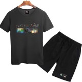 Adidas 愛迪達 夏季熱銷款 跑步套裝 套裝 五分褲 男生套裝 短褲 上衣 短袖T恤 短袖套裝 短T+短褲