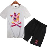 Adidas 愛迪達 夏季熱銷款 跑步套裝 男生套裝 短T+短褲 短袖T恤 上衣 短袖套裝 套裝 五分褲 短褲